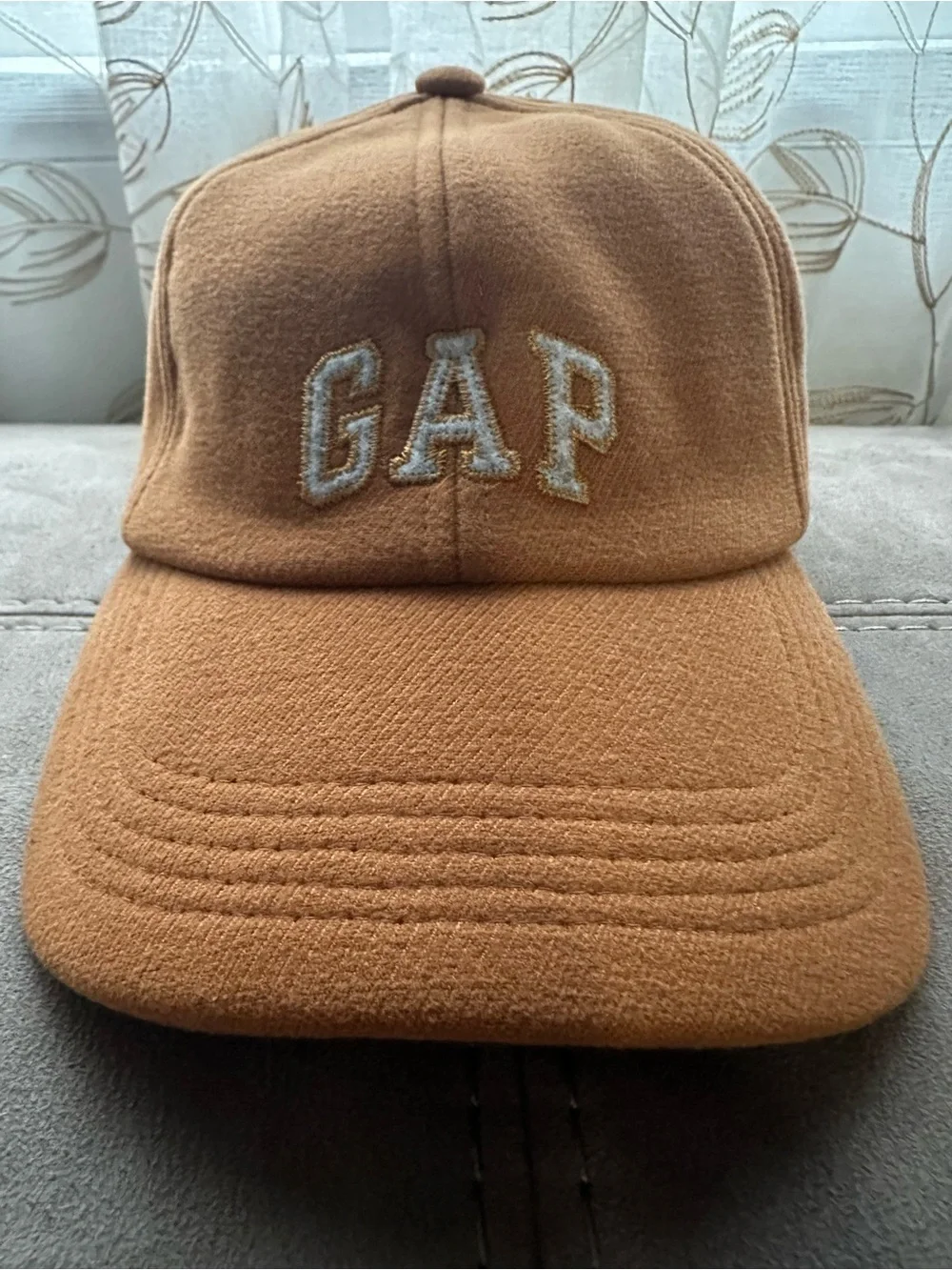 GAP Caramel Brown Logo Baseball Cap
